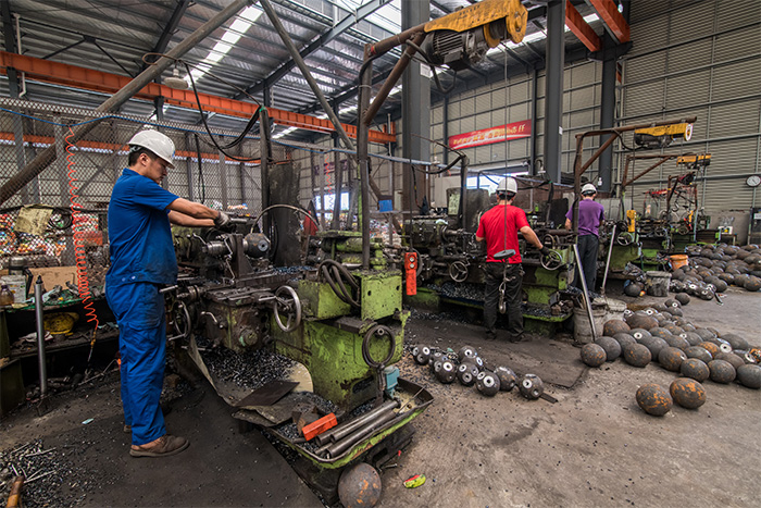 钟祥网架配件车间